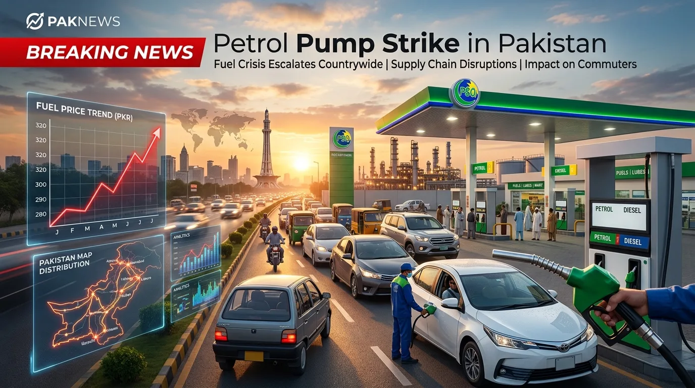 Petrol Pump Strike in Pakistan