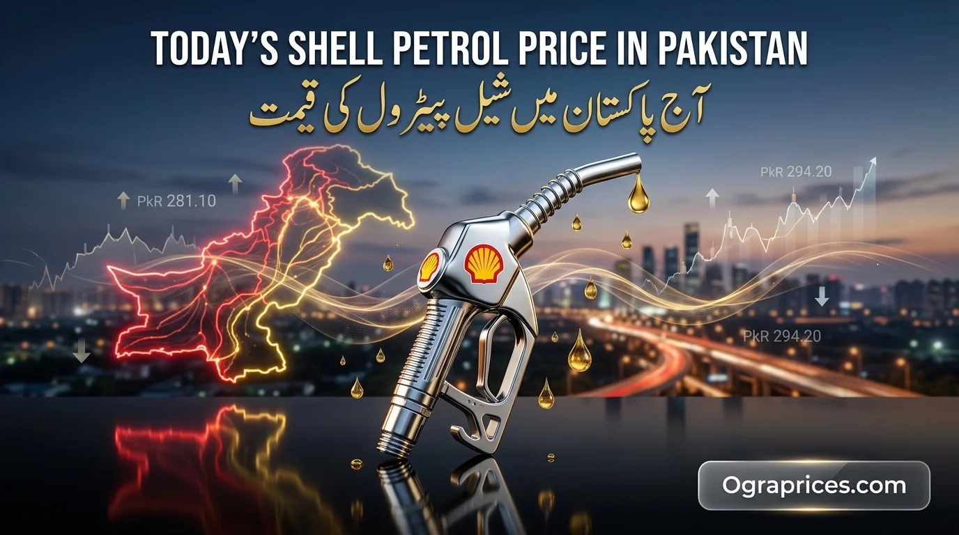 Today's Shell Petrol Price in Pakistan
