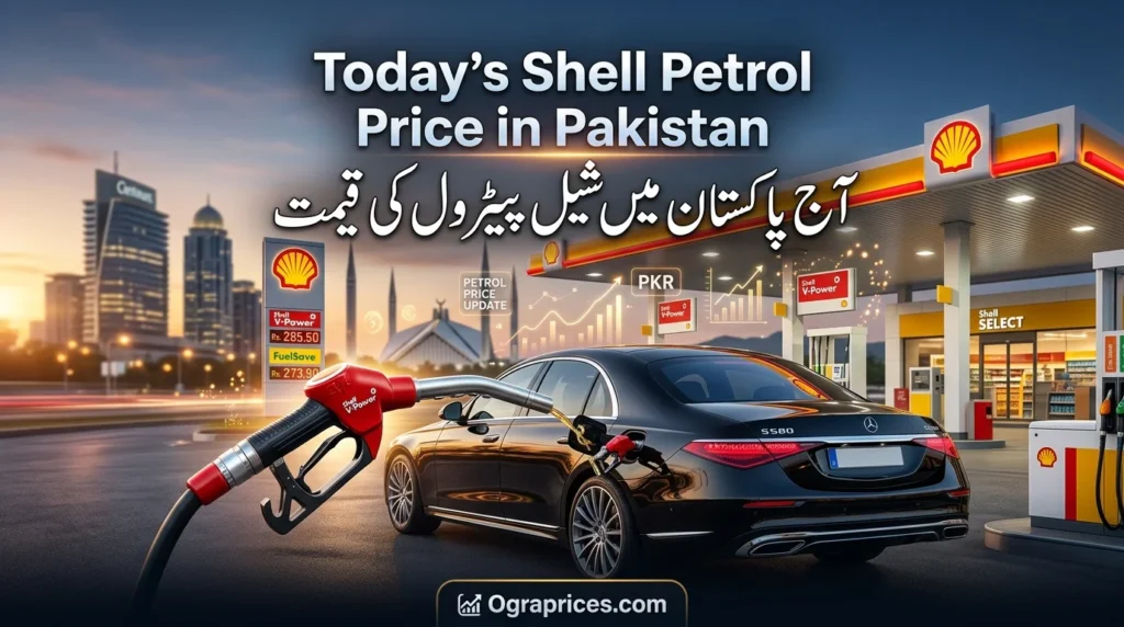Latest Shell Petrol Price Today in Pakistan