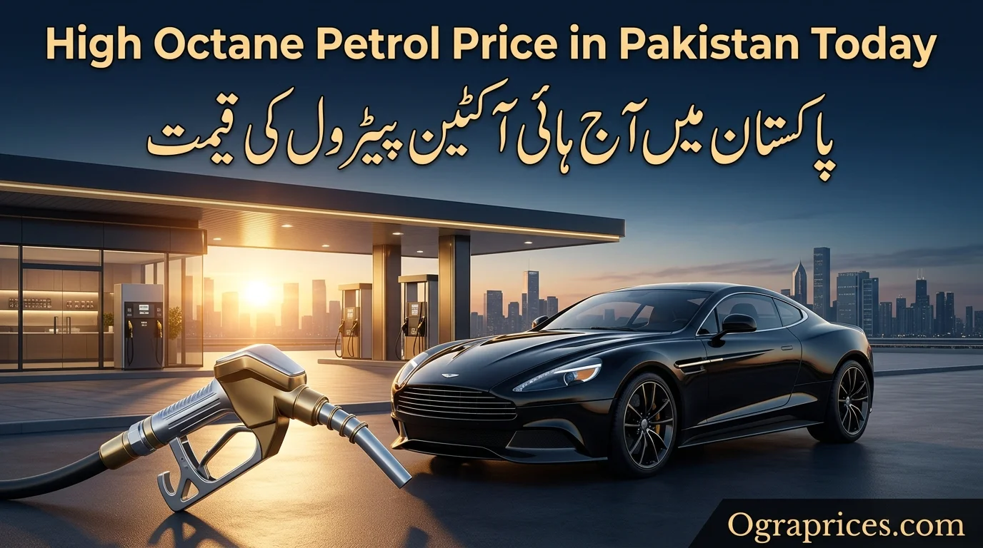 High Octane Petrol Price in Pakistan Today