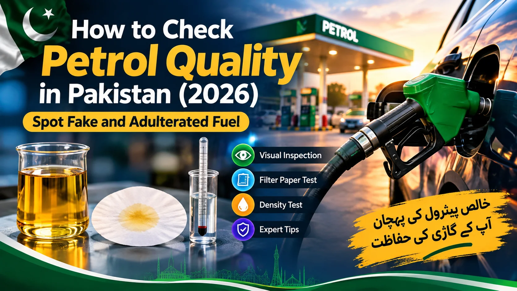 How to Check Petrol Quality in Pakistan