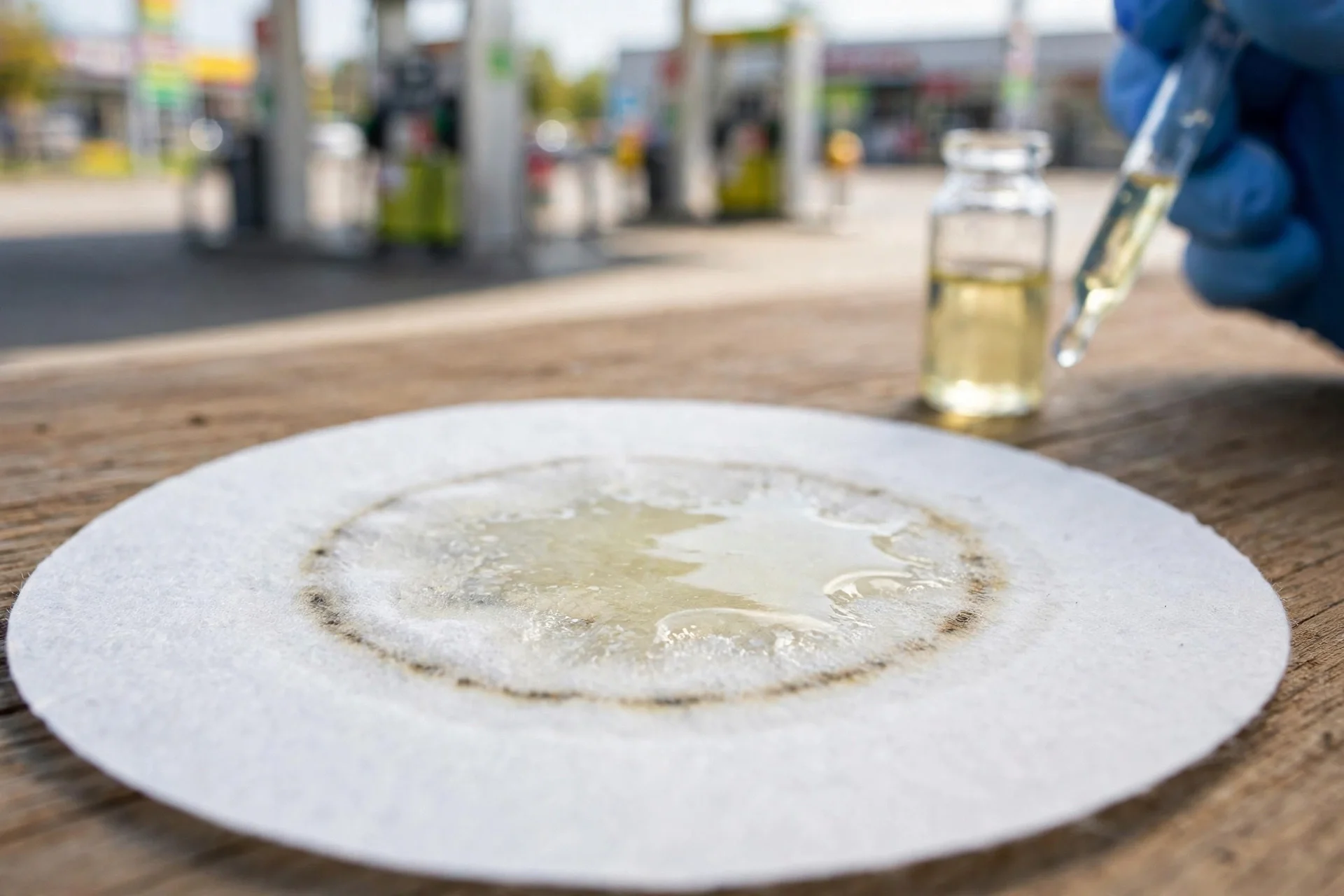 Petrol filter paper test Pakistan